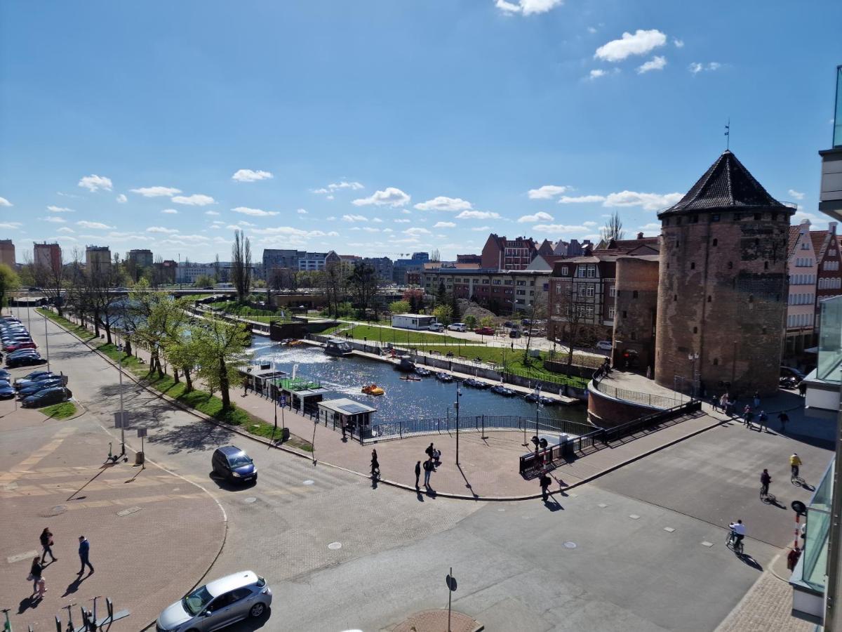 Apartament Szafarnia Waterline, Marina Leilighet Gdańsk Eksteriør bilde